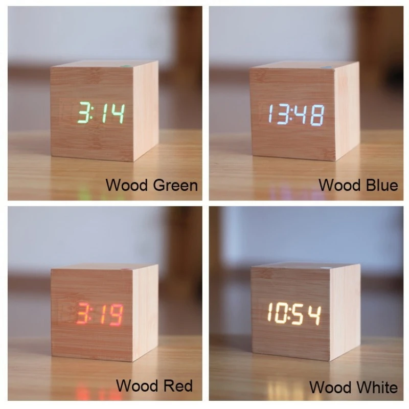 Voice-Control-Wooden-Square-LED-Alarm-Digital-Desk-Clock-with-Thermometer-Calendar-Burlywood-White-LED_2_800x800
