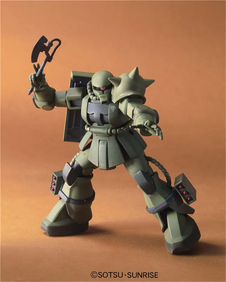 Bandai HGUC Gundam 1/144 MS-06 ZAKU наземный Военный Набор мобильный костюм сборные модели наборы фигурки пластмассовые игрушечные модели