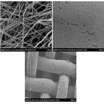 

Titanium mesh supported titanium dioxide nanofiber