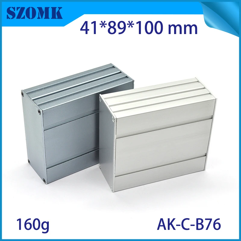 aluminum box for electronic project extruded aluminum electrical cabinet szomk aluminum housing for pcb design GPS control enclosure (3)