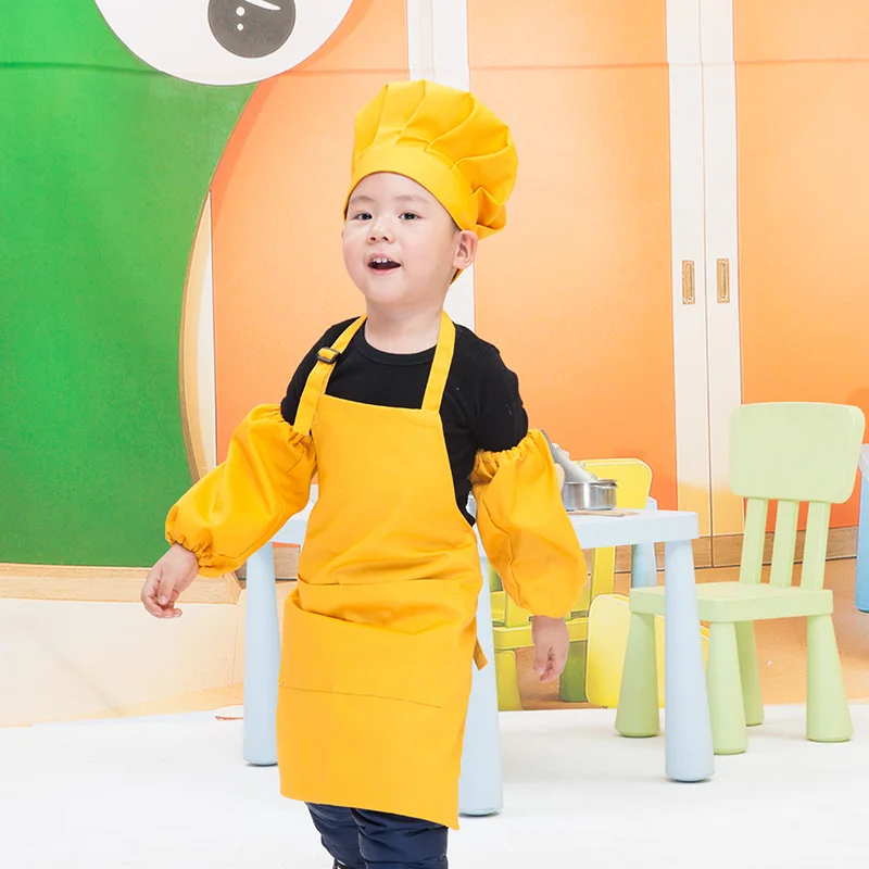 

CHECKEDOUT Kitchen Cook Unisex Kid Bib Apron