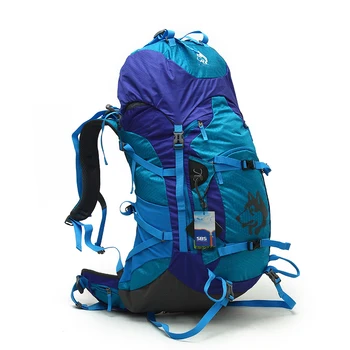 

55L Unisex Outdoor Waterproof Tourist Hiking Camping Backpack Rucksack Bag For Sports Travel Climbing Mountain Backpacks Bags