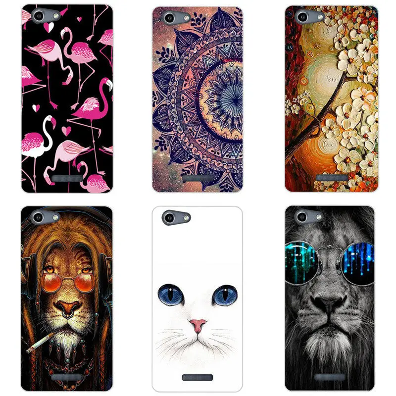 

Cartoon Case For Highscreen Power Rage Evo,Mobile Phone Shell, TPU Painted Beautiful Cartoon Color Painting Case.12 Colors!