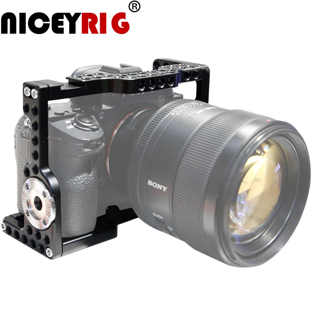 NICEYRIG Camera Cage for Sony a7 a7 ii a7ii a7 iii a7iii a7m3 a9 a7s