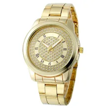 2017 Hot sale Women Stainless Steel Sport Quartz Hour Wrist Analog Watch relojes mujer