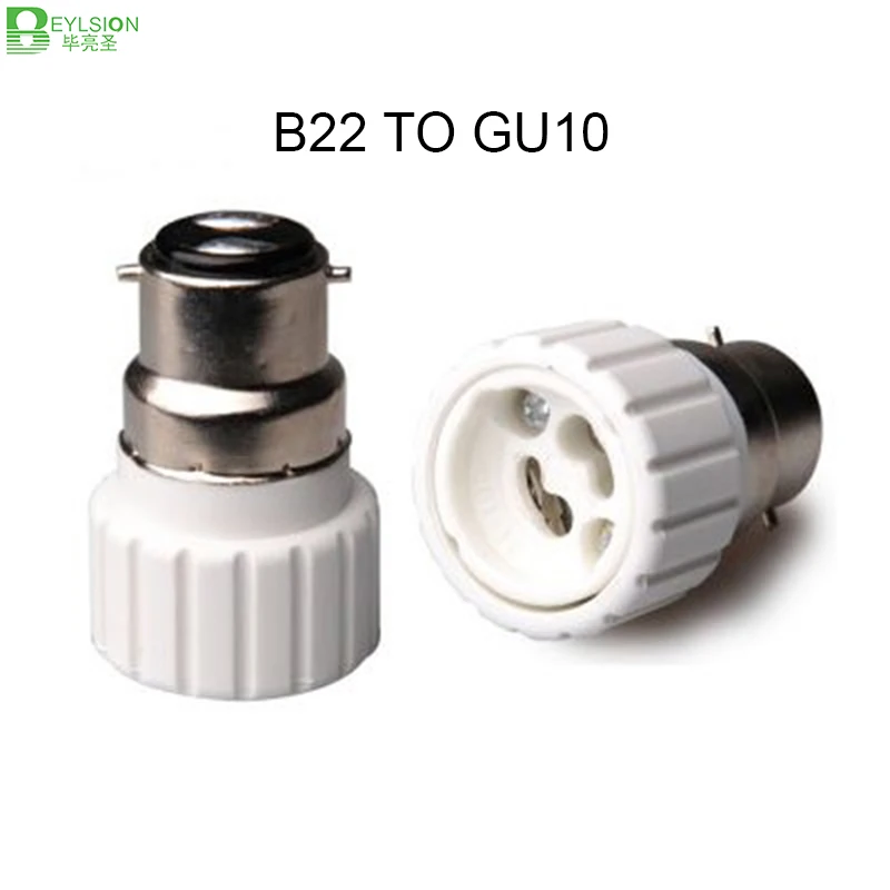 

BEYLSION B22 To GU10 Adapter Converter LED Lamp Lights Bulb Adapter B22 to GU10 Converter LED Lights parts