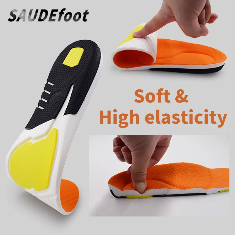 SUADEfoot амортизирующая спортивная обувь, стельки, поддержка свода стопы, высокая эластичность, подушечки для ног с эффектом памяти, вставки для кроссовок унисекс