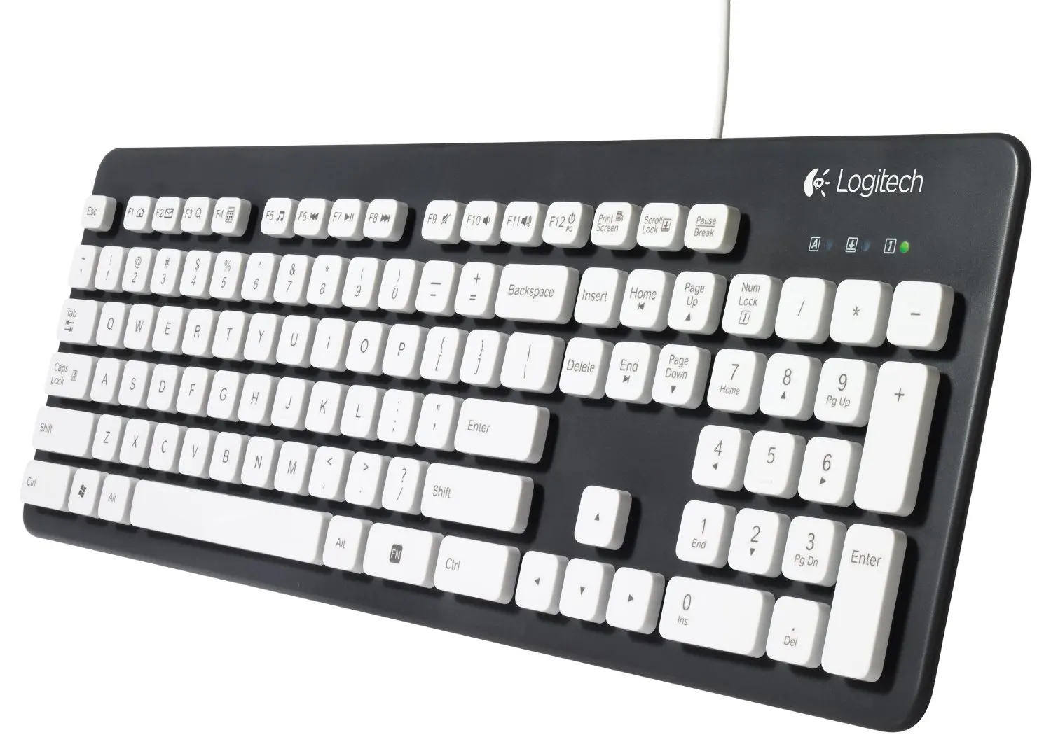 Моющаяся Клавиатура logitech K310 для ПК с Windows-черный