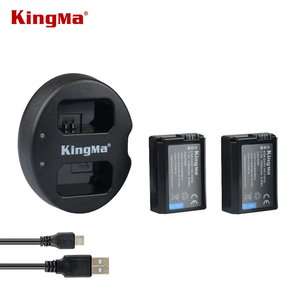 Lowest Price KingMa Double (Dual) Charger + (2-Pack) For Sony NP-FW50 Battery Alpha 7 a7 7R a7R 7S a7S a3000 a5000 a6000 NEX-3 NEX-3N NEX-5 Lowest Price KingMa Double (Dual) Charger + (2-Pack) For Sony NP-FW50 Battery Alpha 7 a7 7R a7R 7S a7S a3000 a5000 a6000 NEX-3 NEX-3N NEX-5