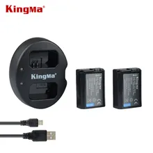 KingMa Двойной (двойной) зарядное устройство Для Sony NP-FW50 Батареи Альфа 7 7R a7 a7R 7 S a7S a5000 a6000 a3000 A6300 A6500 NEX-3 NEX-5 NEX-3 Н