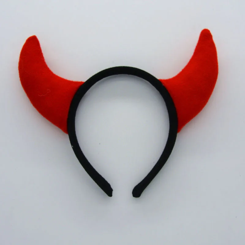 Devil Рога вечерние взрослого ребенка со звериными ушами; ободок на голову голова для косплея одежда на Хэллоуин рога Косплэй аксессуары для Хэллоуина