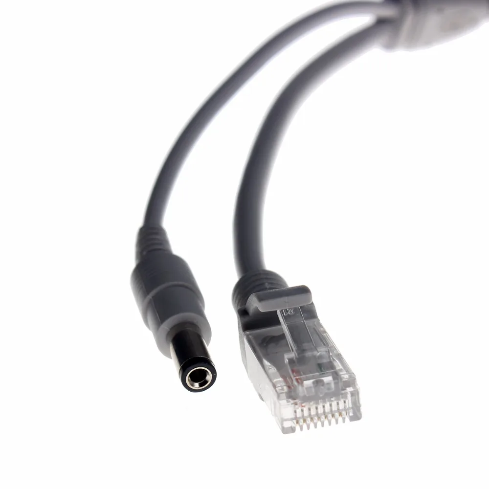 10 м/20 м/30 м опционально CCTV удлинитель Ethernet кабель RJ45 + DC 12 В питание сетевой Lan для NVR
