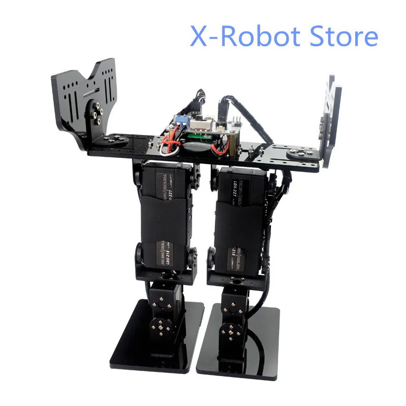 DIY 6DOF двуногий робот рамка Комплект RC часть LDX-227/LDX-218 сервопривод дистанционного управления робот игрушка