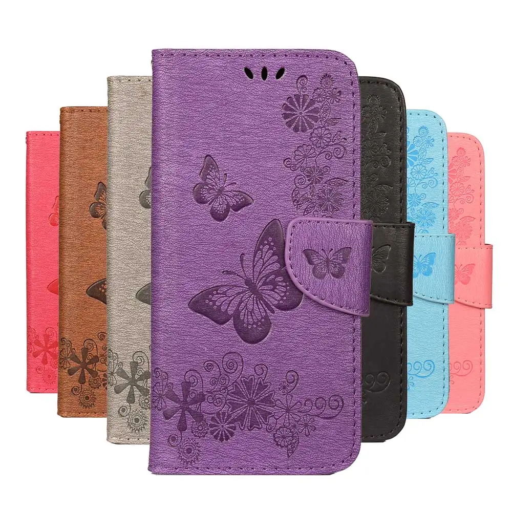 

Butterfly Flip Case For Samsung Galaxy A9 A8 A7 A6 plus 2018 A5 A3 2017 J6 J4 Plus J5 J3 2016 Note 7 8 9 Wallet Cover Phone Case