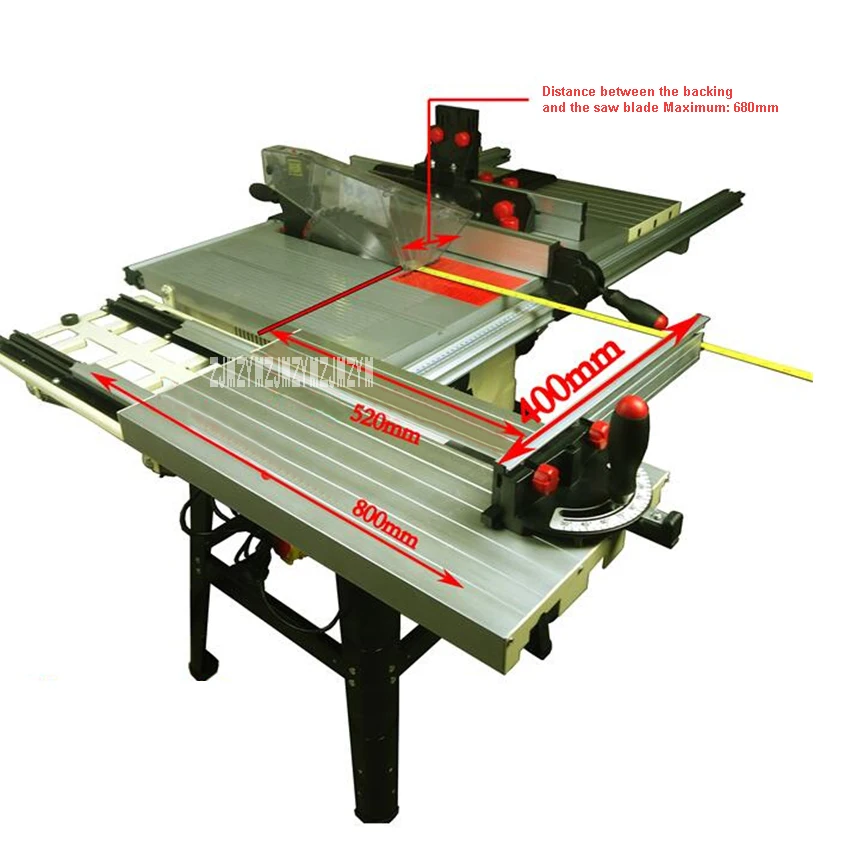 JTS-250IID Multi-function Electric Table Saw Precision Sliding Table Saw Woodworking Trimming Table Sawing Machine 220V 1800W JTS-250IID Multi-function Electric Table Saw Precision Sliding Table Saw Woodworking Trimming Table Sawing Machine 220V 1800W