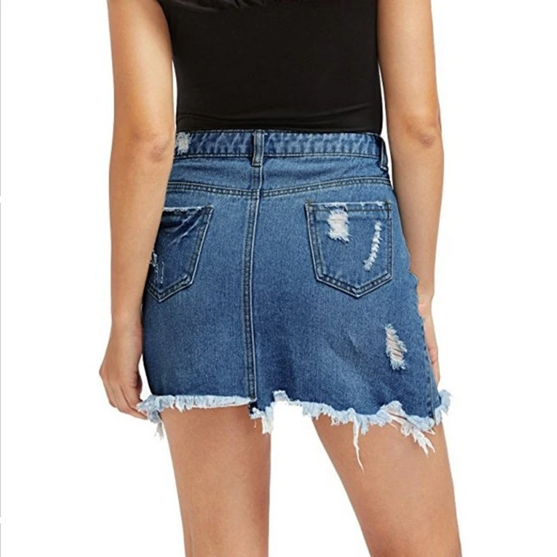 2018-New-Fashion-Distressed-Pencil-Skirt-Blue-Denim-Women-Sexy-Casual-Mini-Summer-Skirts-Ripped-Pockets (1)