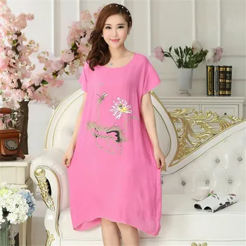 

2018 Summer Lady Nightgown Women Nightwear Nightdress Female Sleeveless Nighty Sexy Sleepwear Sleepshirt Home Clothing AD0264