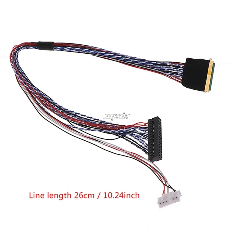 I-PEX 20453-040T-11 40Pin 2ch 6bit LVDS кабель для 10,1-18,4 светодиодный ЖК-панель Прямая поставка