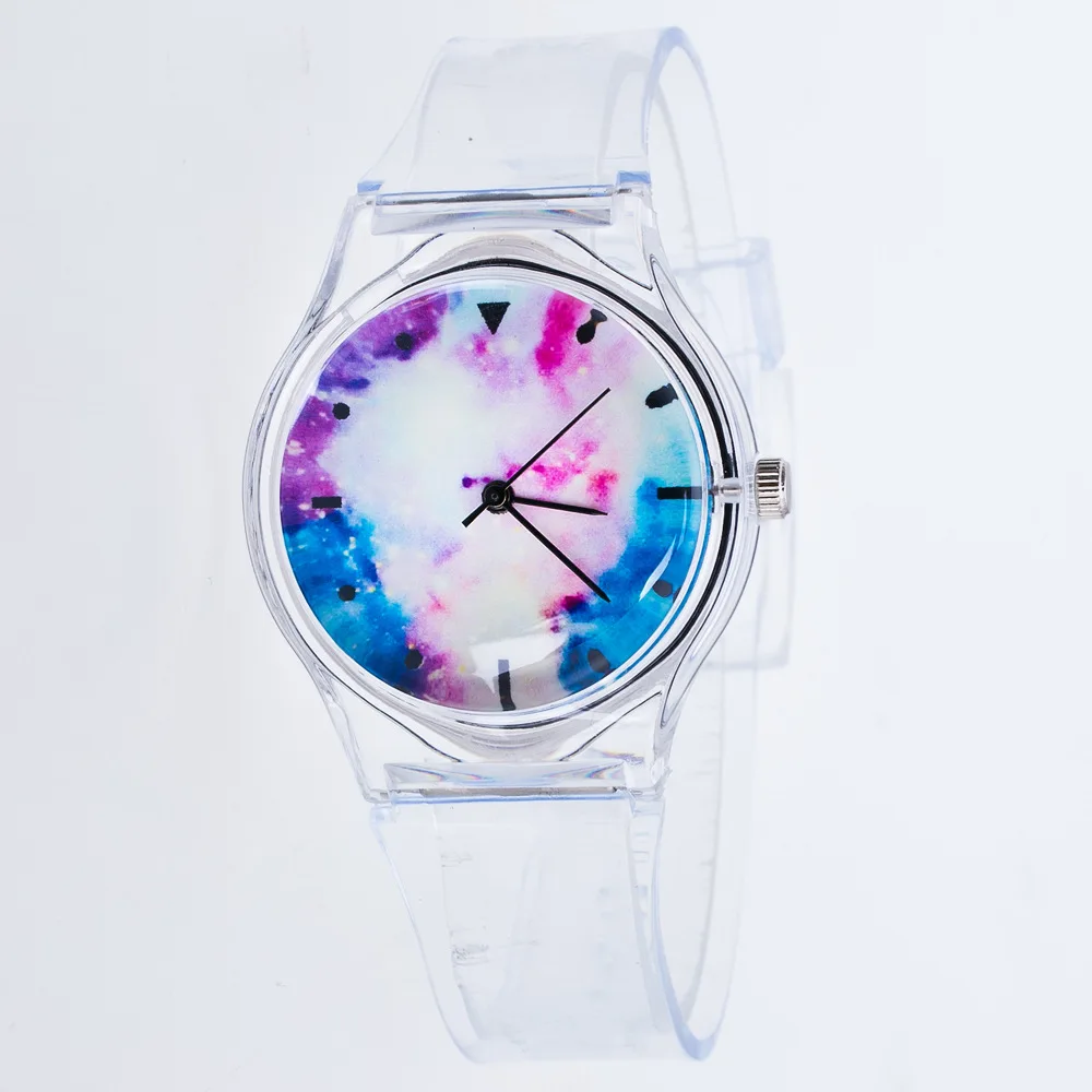 

Women Watches Top Brand Fashion Transparent White Ladies Watch Creative watch saati relojes relogio feminino zegarek damski
