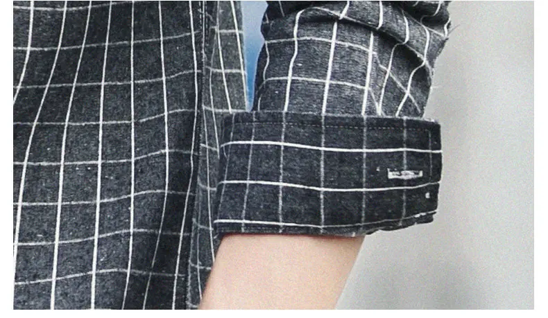 4Colors Plaid shirts men long sleeve casula 2017 autumn spring new cotton male shirts plus size M-4XL Muls Brand Clothing MS101-17