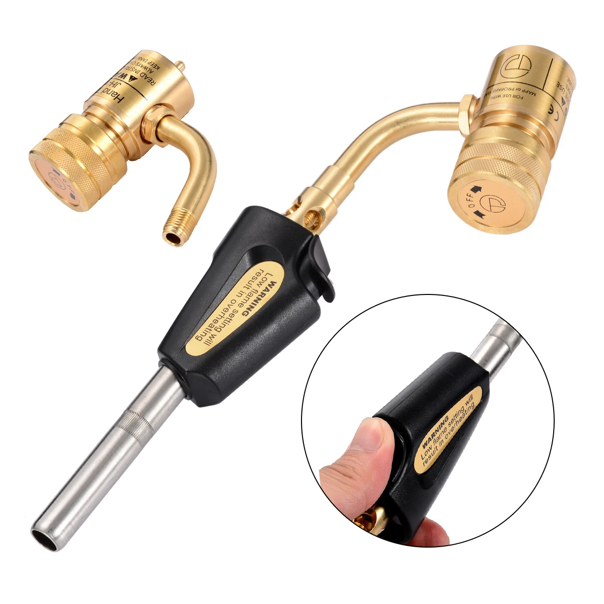 2017 Gas Welding Torch Mapp Mayitr Welding Plumbing Self Ignition Turbo
