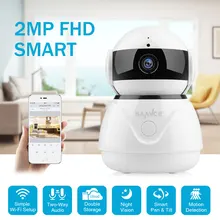 SANNCE 1080P беспроводная Wifi ip-камера Full HD Домашняя безопасность детский монитор Мини Сетевая камера наблюдения IRCut ночное видение CCTV