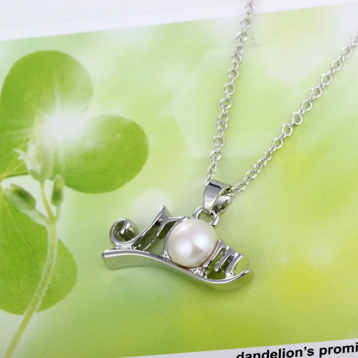 

BB4999 European Concise Fashion Joker Freshwater Pearl Pendeloque Cut Mom Necklace Mother's Day Gift Goods In Stock choker