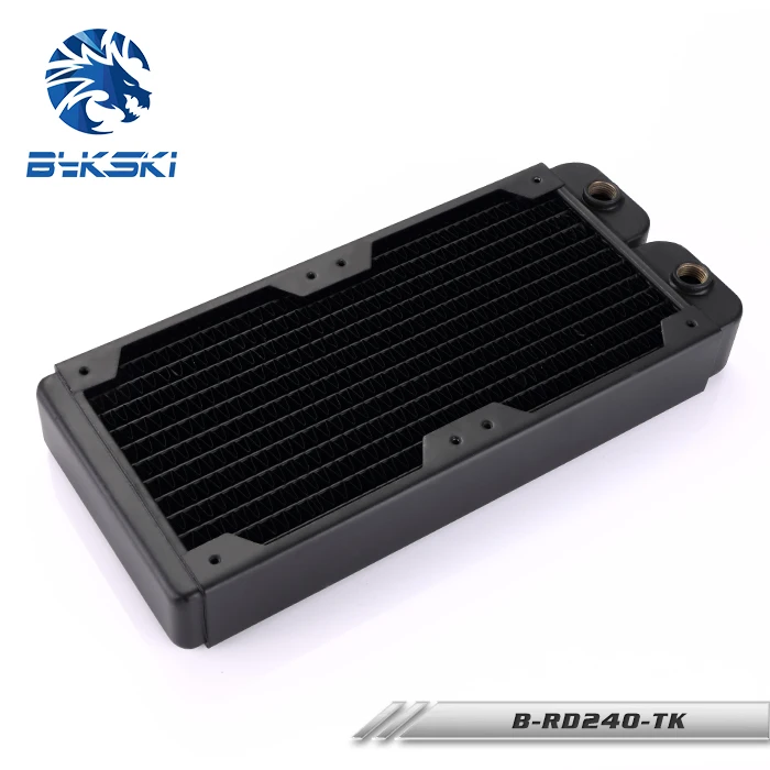 

Bykski B-RD240-Tk 240mm Double Row Liquid Cooling Copper Thick Radiator 38mm