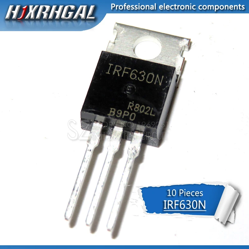 ТРАНЗИСТОР IRF530 IRF630 IRF730 IRF830 LM317T IRF3205 TO-220 TO220 IRF530PBF IRF630PBF IRF730PBF IRF830PBF 10 шт. |