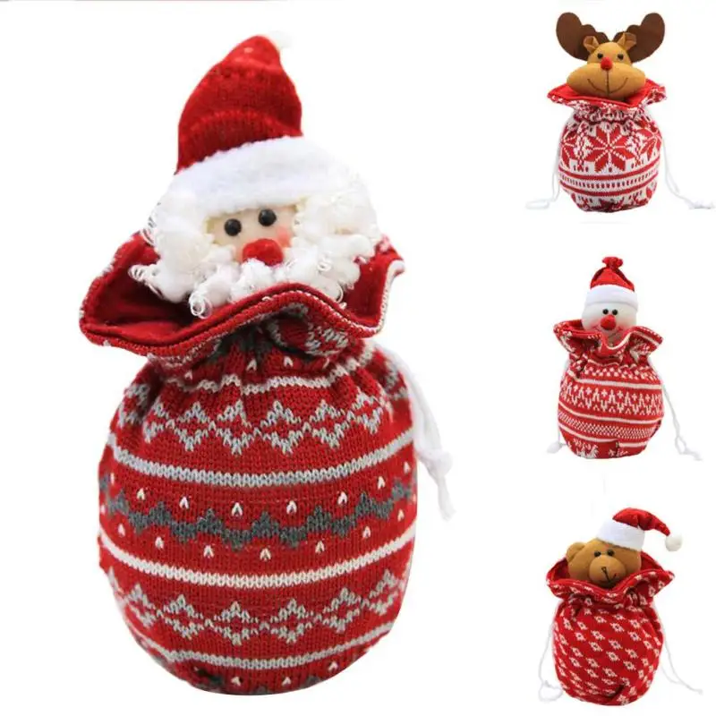 Cute 1pc Santa Claus Snowman Elk Bear Candy Gift Bag 4 Types New Cute 1pc Santa Claus Snowman Elk Bear Candy Gift Bag 4 Types New Christmas Ornaments Xmas Supplies Candy Apple Biscuits Bag-in Stockings & Gift Holders from ... - Cute 1pc Santa Claus Snowman Elk Bear Candy Gift Bag 4 Types New