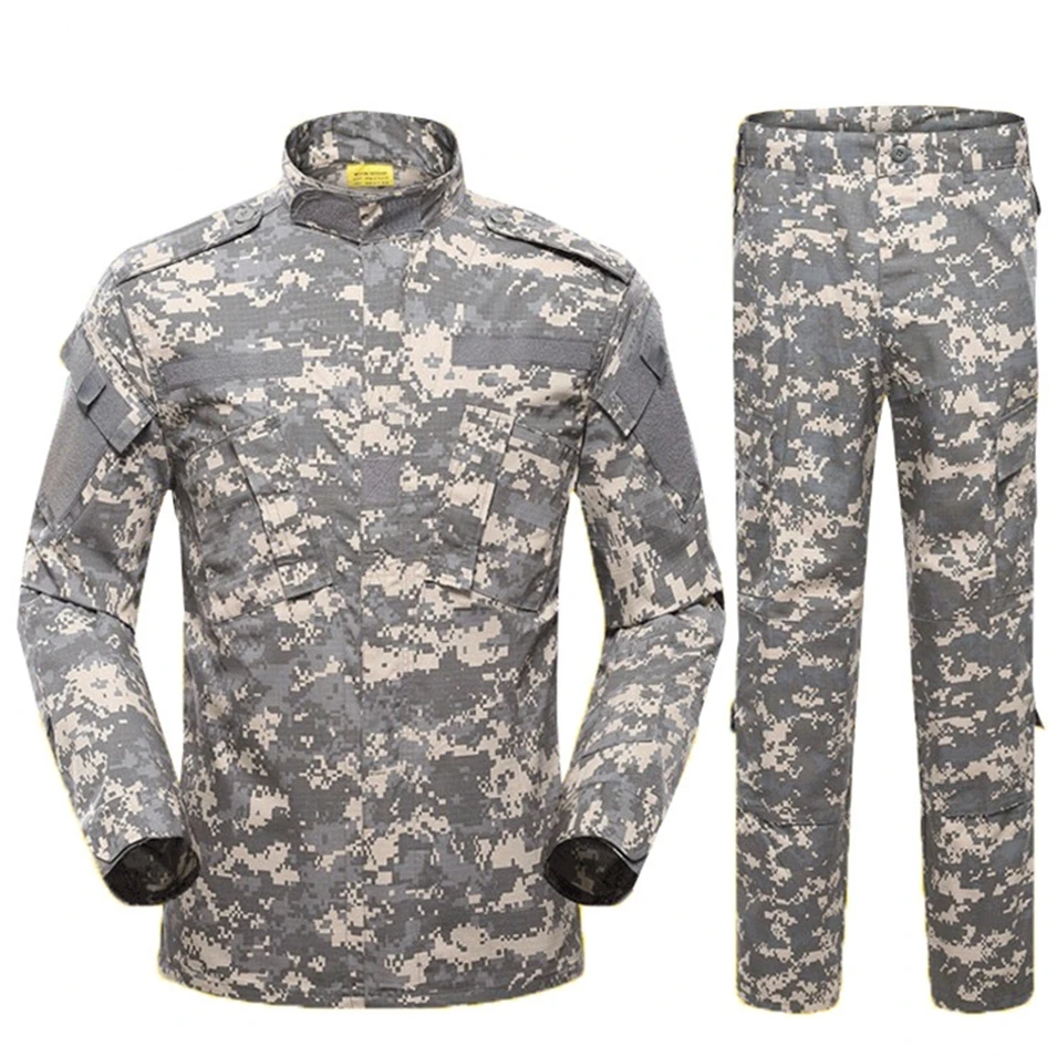 Военная куртка в стиле пустыни и джунглей, тактическая одежда, воин, боевая, проверенная, страйкбольная форма, камуфляжный костюм, S-XL, мужские костюмы ACU