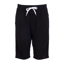 Для мужчин свободные брюки-карго Шорты для женщин эластичный пояс фокус Повседневное короткие черный, красный