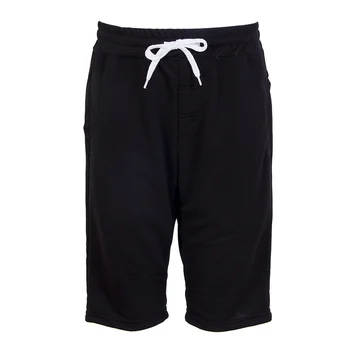 

New Men Loose Cargo Shorts Elastic Waist Focus Casual Short Black Red