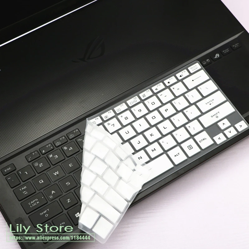 Силиконовый чехол для клавиатуры ноутбука ASUS ROG Zephyrus S GX501GI GX501GS GX501 asus GX531 GX531GS 15 6