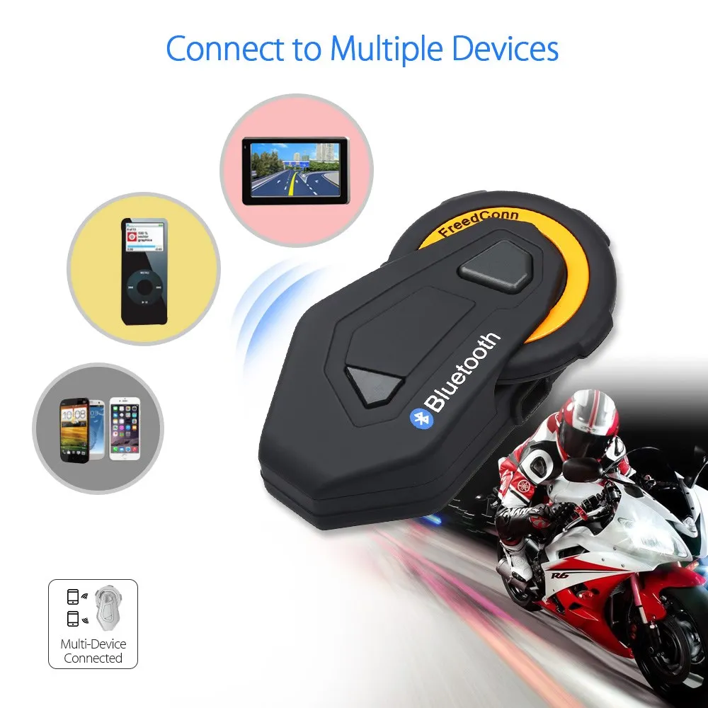 2 шт домофон FreedConn T-MAX intercomunicadores de casco moto шлем bluetooth гарнитура intercomunicador moto rcycle 1500 м