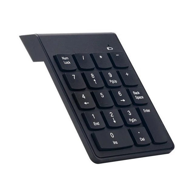 Wireless Numeric Keypad USB Numeric Keypad Numpad 18 Keys Digital Keyboard for iMac/MacBook Air/Pro Laptop PC Notebook Desktop