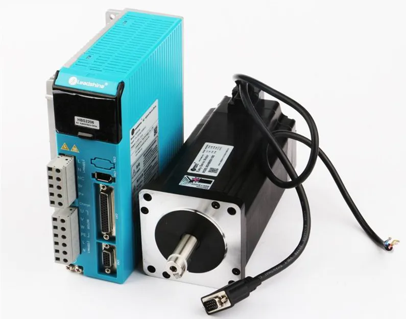 Комплект привода шагового двигателя Nema34 8 нм 1143 унции (HBS2206S + 863HBM80H 1000) гибридный