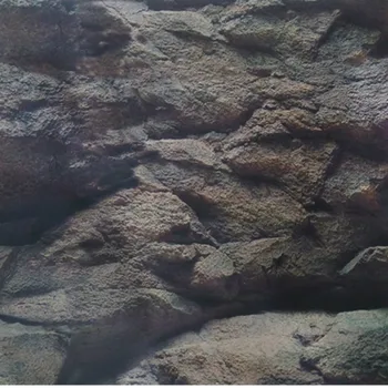 

Fish Tank Accessories Aquarium Decoration Wallpaper Background HEIGHT 30 AND 50-100CM WATERPROOF Sticker ROCK Non-self-adhesive