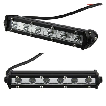 

7 inch 18W offroad led light bar 10 30V Spot Flood led Work Light for Jeep Car 4WD Truck 4x4 SUV ATV Driving Lamp
