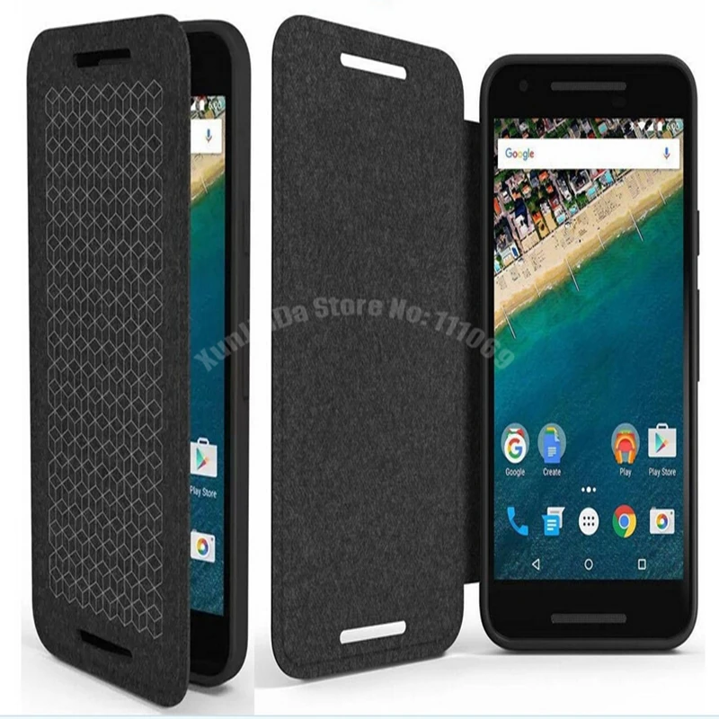 Кожаный чехол для LG Nexus 5X6 P, официальная задняя крышка для LG Google Nexus5X, ТПУ+ кожаный чехол в розничной упаковке