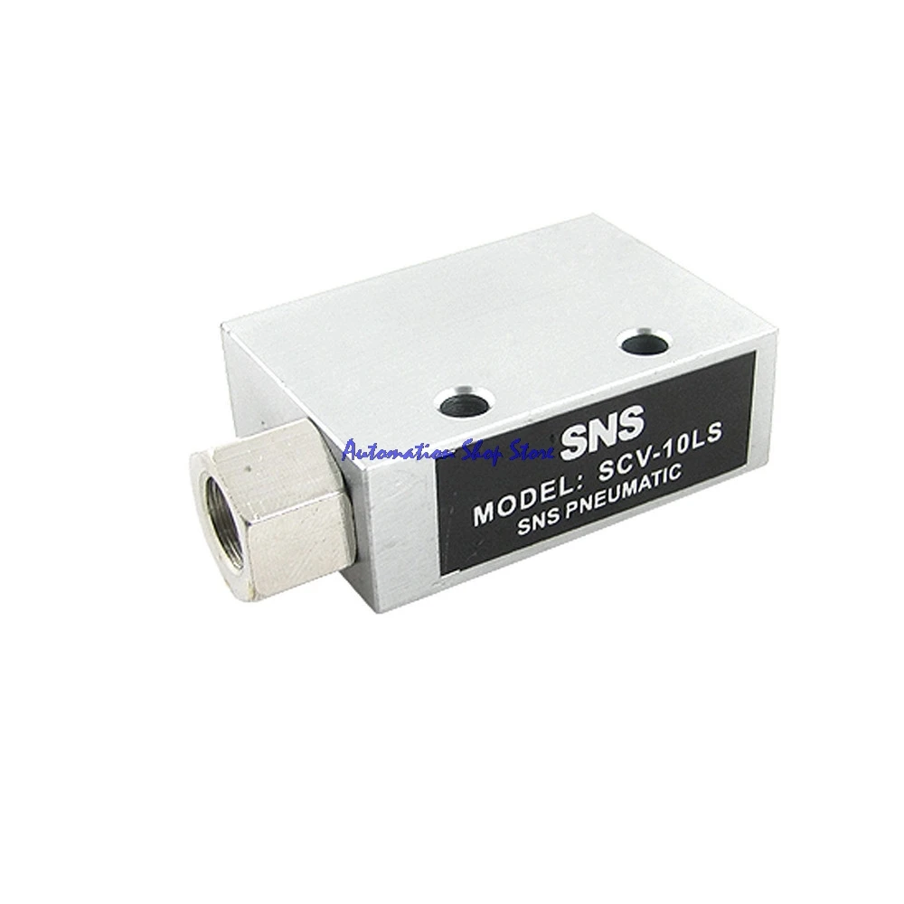 SNS SCV-10 LS пневматический штуцер 1/8 &quotПневматический выхлопной вакуумный