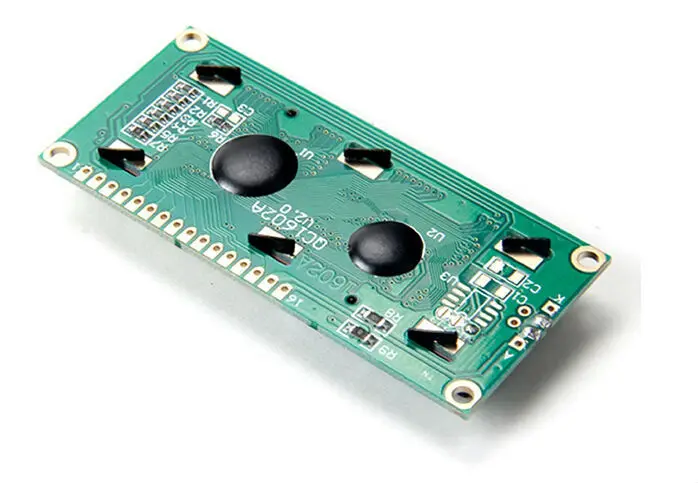 Модуль ЖК дисплея glydu1602 1602A 5v модуль с синей панелью подсветкой 5 В белый для