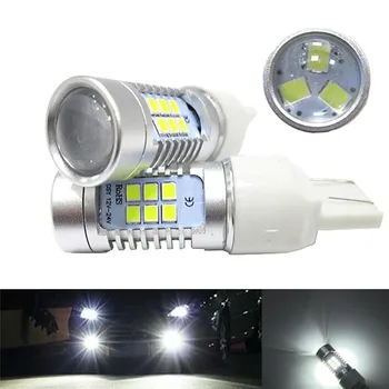 

Hot Sale and Good Quality 2x T20 7440 W21W LED 7440 21SMD LED Bulb for Car Brake Reverse Parking Fog Light Lamp