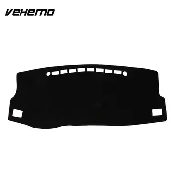 

Vehemo Silicone Slip Left Driver'S Seat Sun Cover Pad Shades Dashboard Mat Black Dashboard Cover Auto Interior Dash Mat Pad