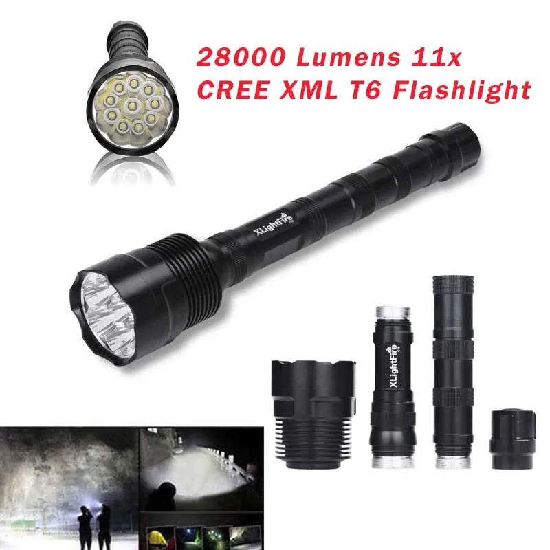 XLightFire 28000 люмен 11x XML T6 5 Режим 18650 супер яркий светодиодный фонарь для велосипеда аксессуары фонарик светодиодные лампы велосипед факел DZ50