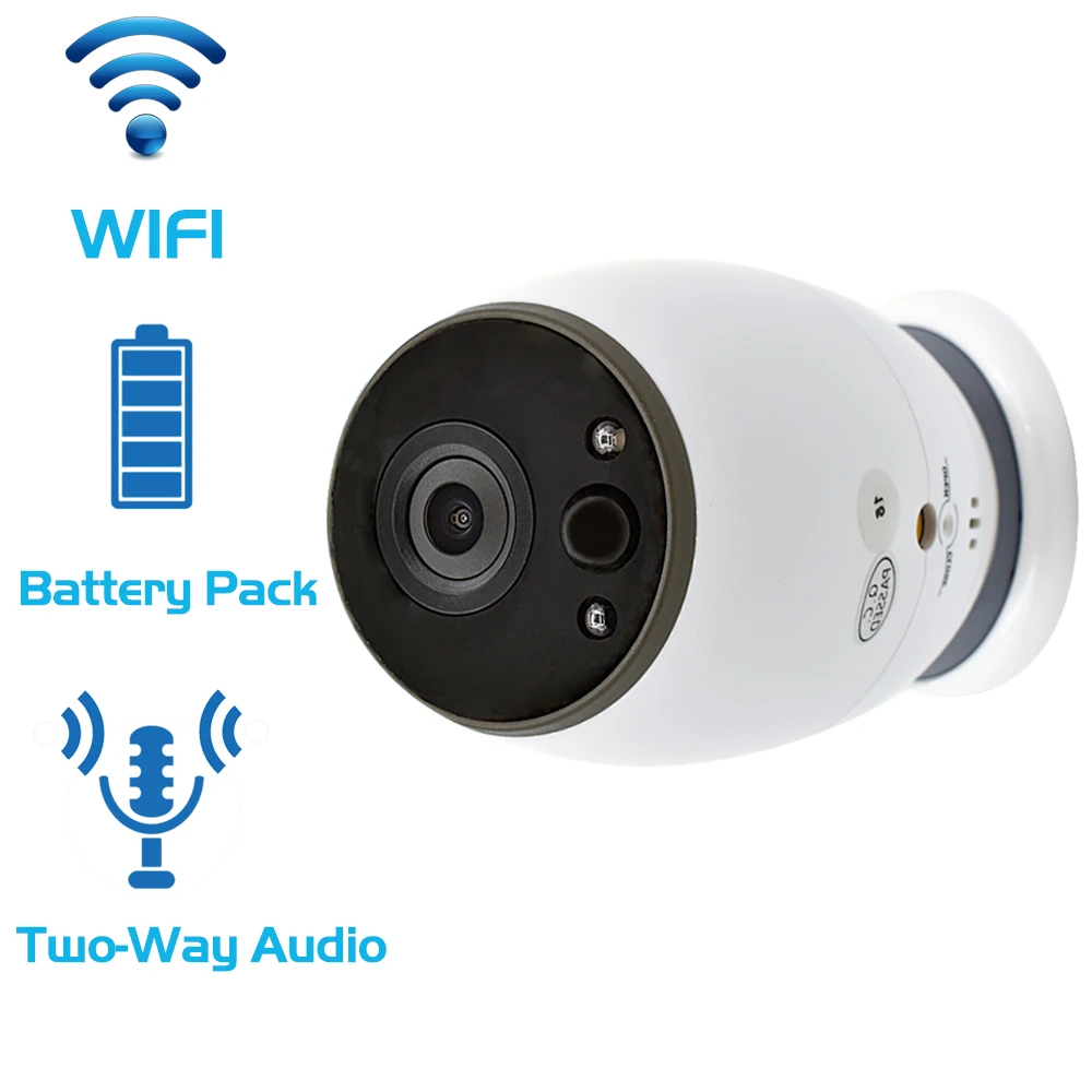 Wifi IP Caméra de Surveillance Sans fil 720P IR Vision Nuit Sécurité intérieur 
