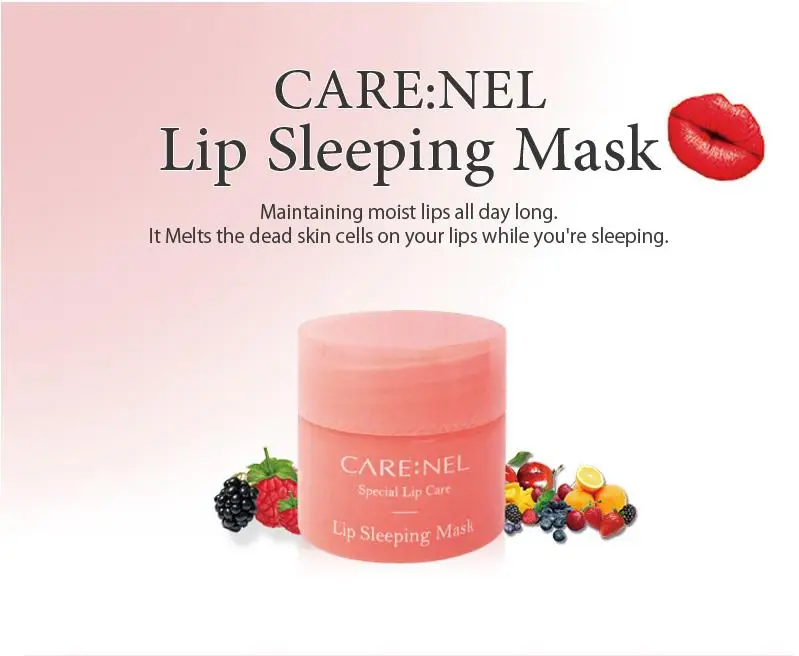 Hasil gambar untuk Carenell Lip sleeping mask