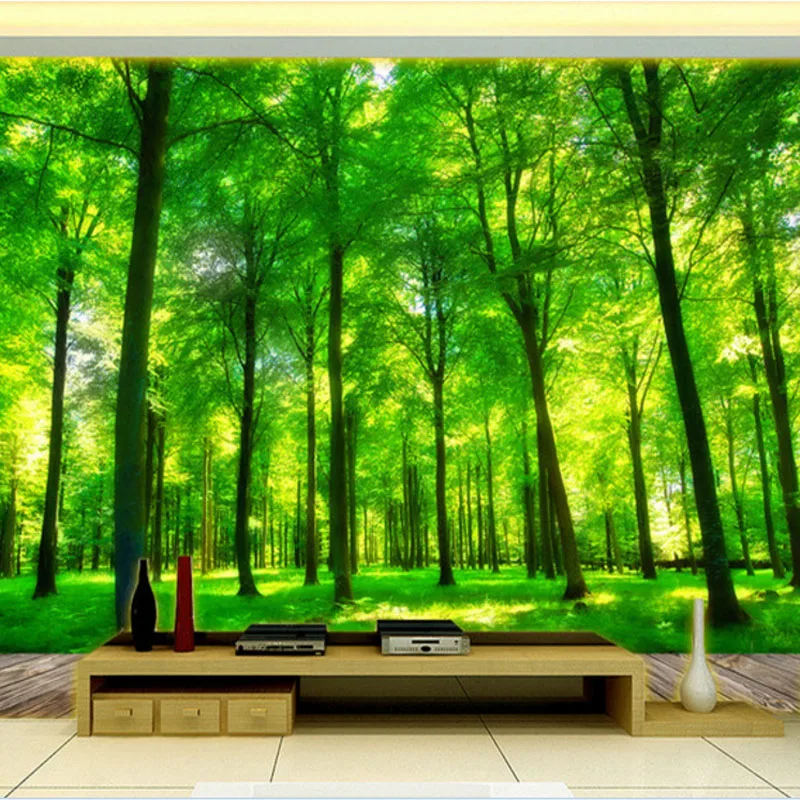 Фотообои с 3d эффектом на заказ интерьерные настенные обои для гостиной спальни