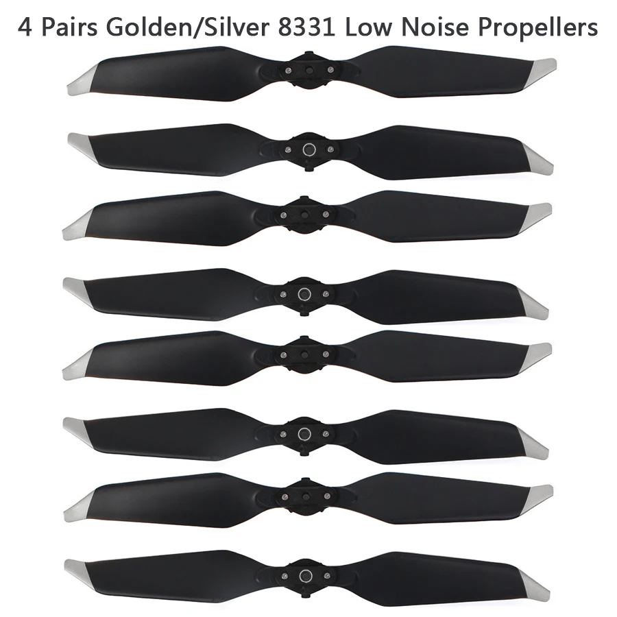 

4 Pairs 8331 Low Noise Quick-Release Propellers for DJI Mavic Pro & Mavic Pro Platinum
