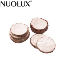 10 шт. 8-9 см деревянное бревно древесные срезы для поделок Свадебные украшения для дня рождения